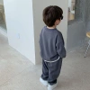 The 2024 new Autumn set for Boys, a stylish and cool spring and autumn loose baby boy hoodie two-piece set Application Scenario